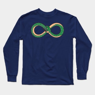 Green Ouroboros Long Sleeve T-Shirt